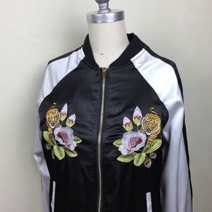 Brandon Thomas Bomber Jacket Sz Large